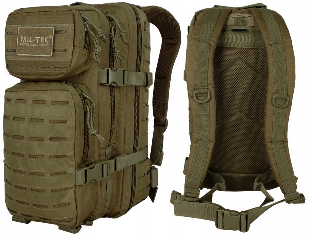 Mil-Tec Assault Pack Laser Cut Small 20l - Viacúčelový taktický batoh